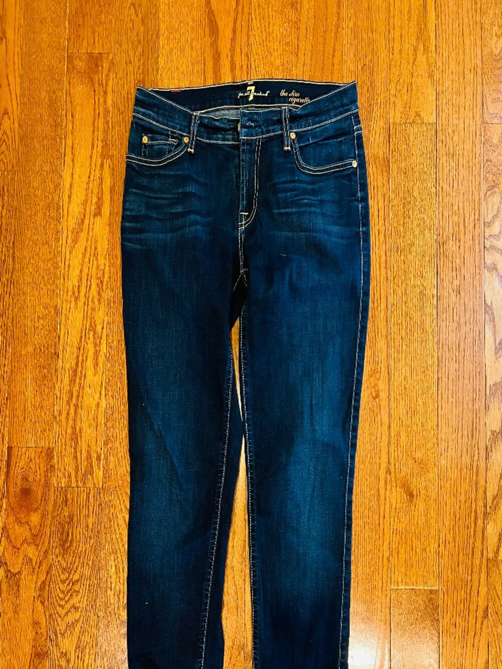7 Seven for All Mankind The Slim Cigarette Jeans Size 29